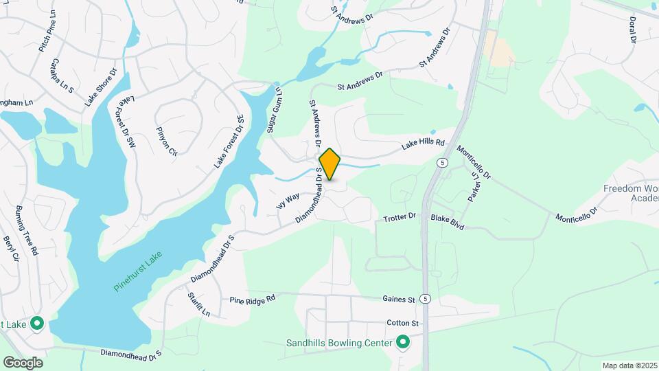 23 Colonial Pines Cir Map and Location Details