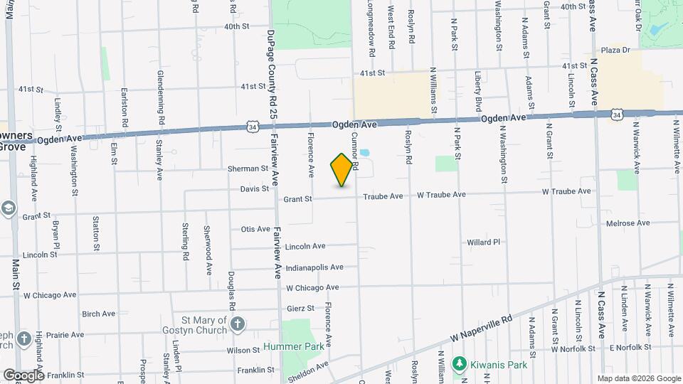 212 Grant St Mapa y Detalles de la Ubicación