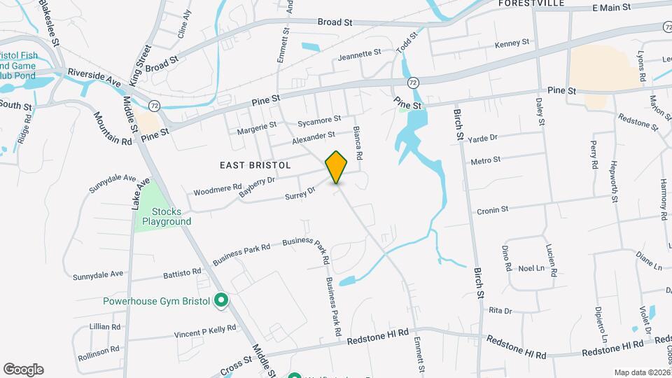 322 Emmett St Map and Location Details