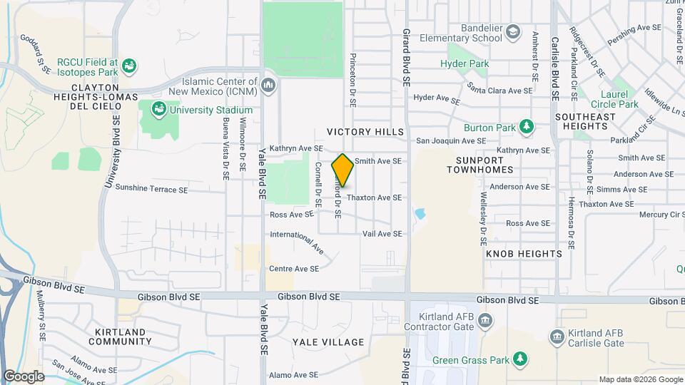 1640 Stanford Dr SE Map and Location Details