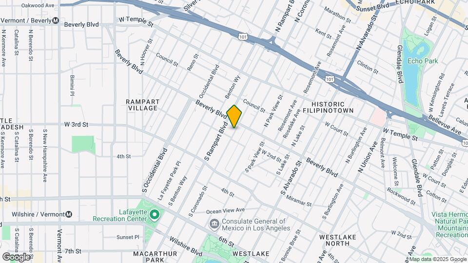 119 S Coroando St Map and Location Details