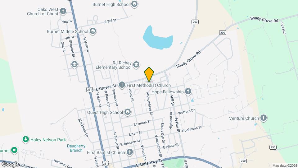 806 N Rhomberg St Map and Location Details