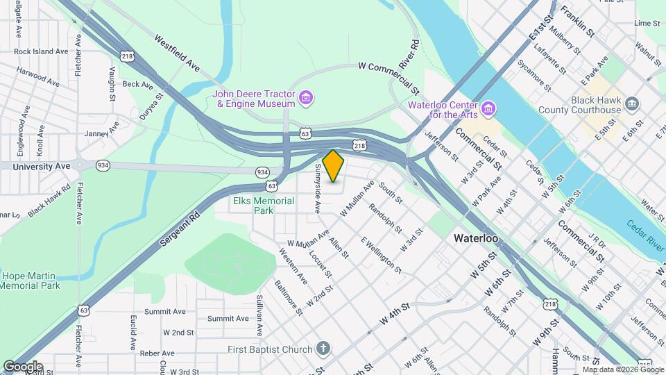 212 Randall St Map and Location Details