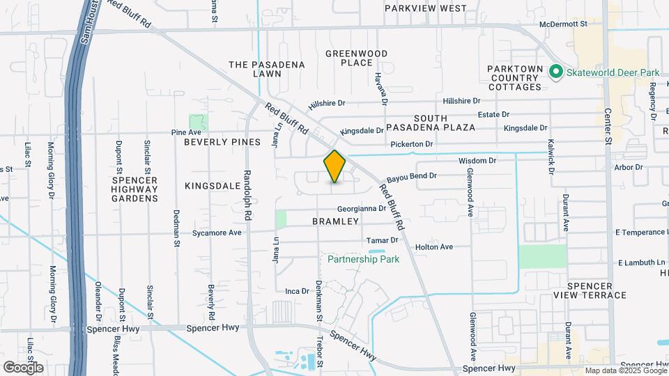 2621 Wilson Creek Dr Map and Location Details