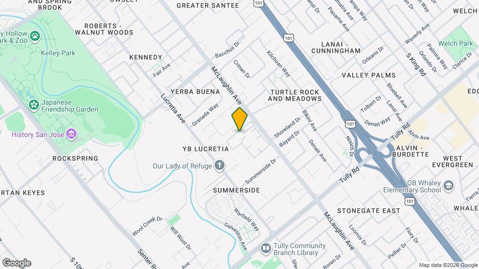 1046 Summerplace Dr Map and Location Details