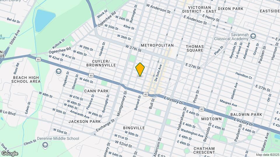 216 W 41st St Map and Location Details