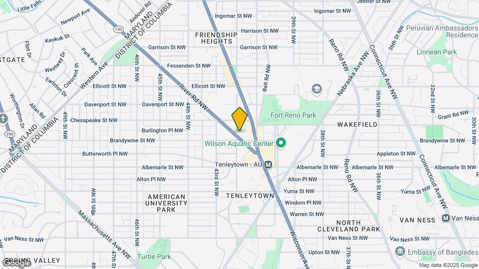 4127 River Rd NW, Unit Apartment No. 3 – Two Bed Map and Location Details