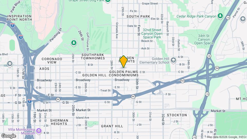 2884 C St Map and Location Details