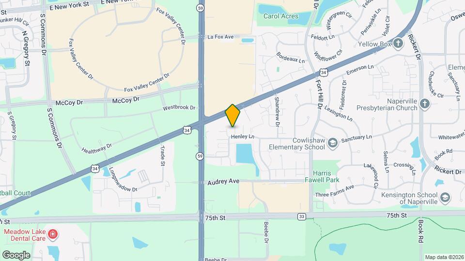 2875 Henley Ln Map and Location Details