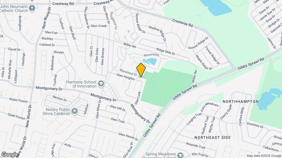 7331 Glen Heights Mapa y Detalles de la Ubicación