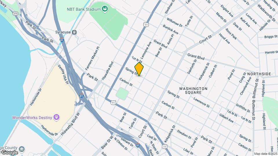 1407 Spring St Map and Location Details