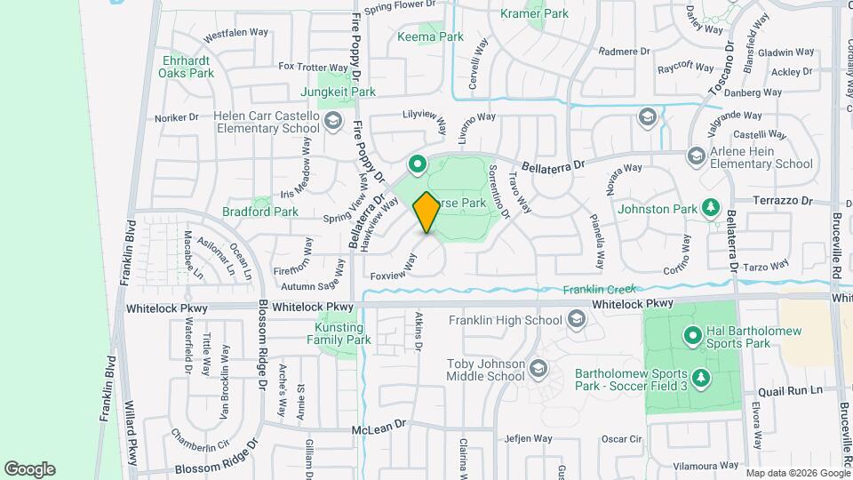 5708 Foxview Way Map and Location Details