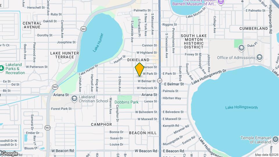 323 W Belmar St Map and Location Details