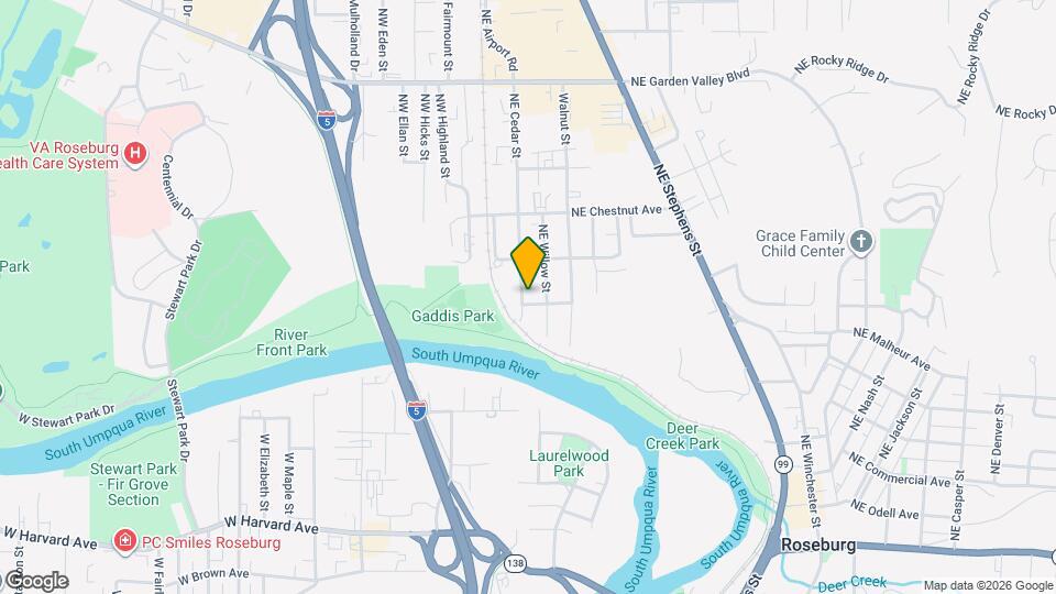 242 NE College Dr Map and Location Details