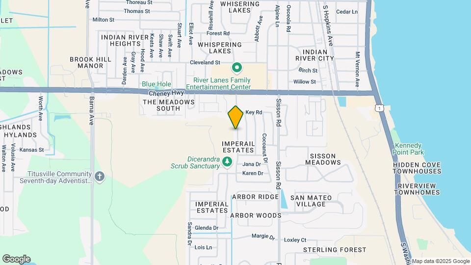4800 Key Largo Dr W Map and Location Details