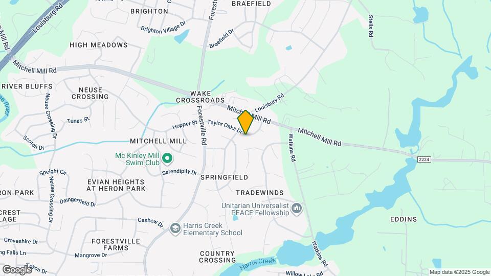 4116 Taylor Oaks Dr Map and Location Details