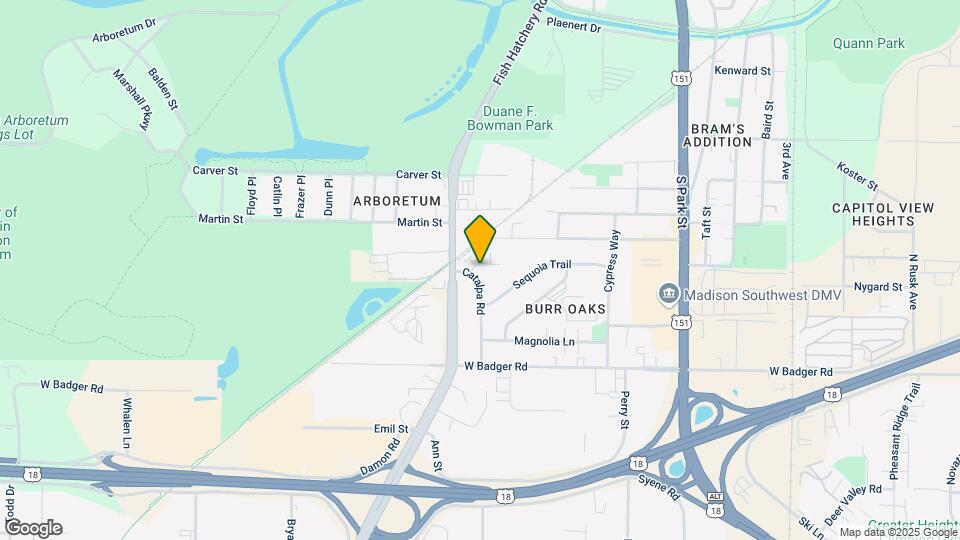 1129 Catalpa Cir-Unit -D Map and Location Details