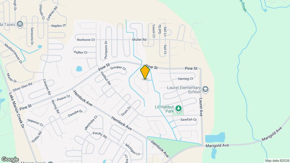 1820 Snapper Dr Map and Location Details