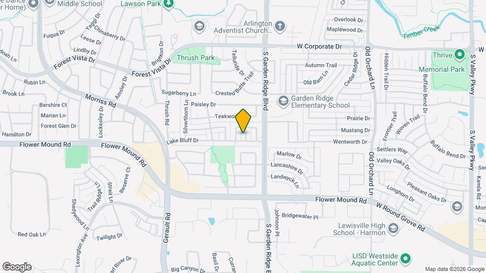 2105 Flamingo Dr Map and Location Details