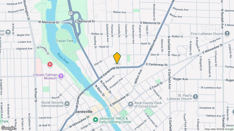 435 E Centerway St Map and Location Details