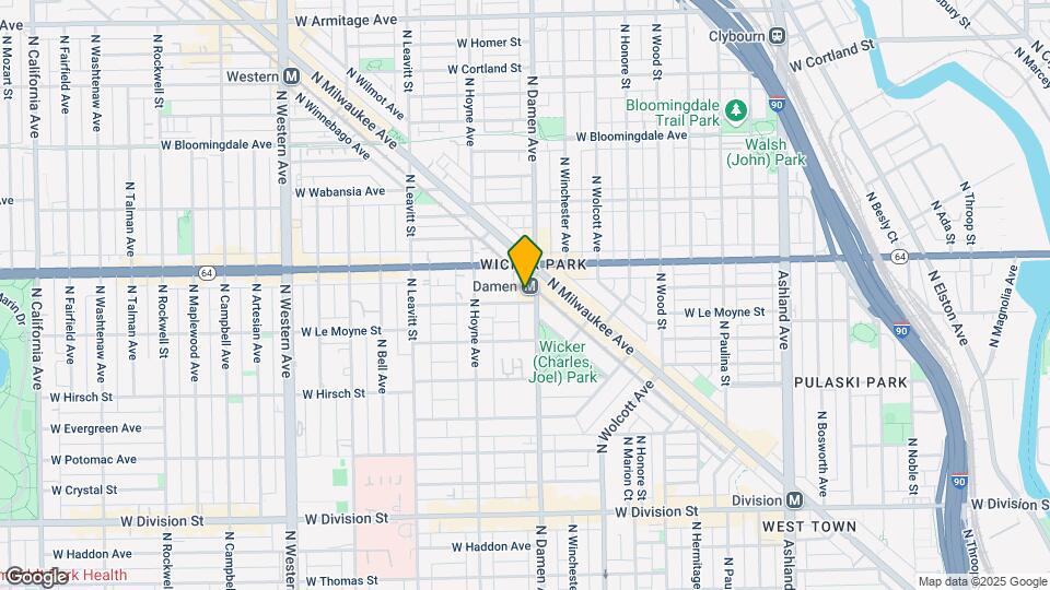 2010 W Pierce Apartments Map and Location Details
