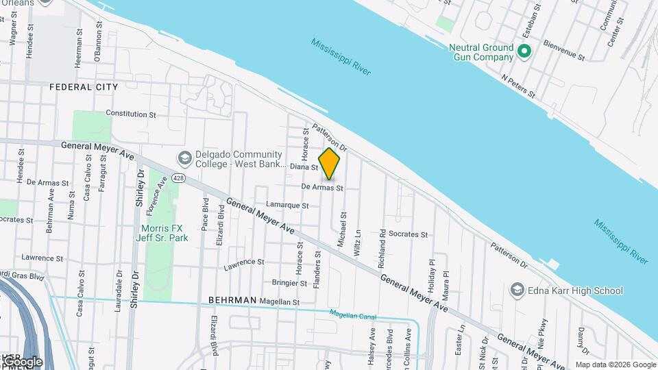 1145 Terry St Map and Location Details