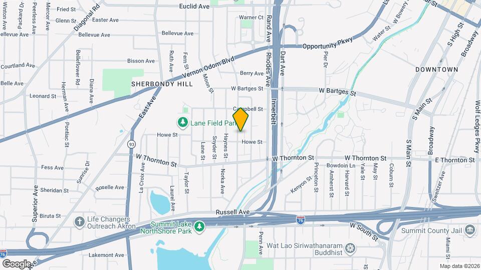 975 Raymond St Map and Location Details