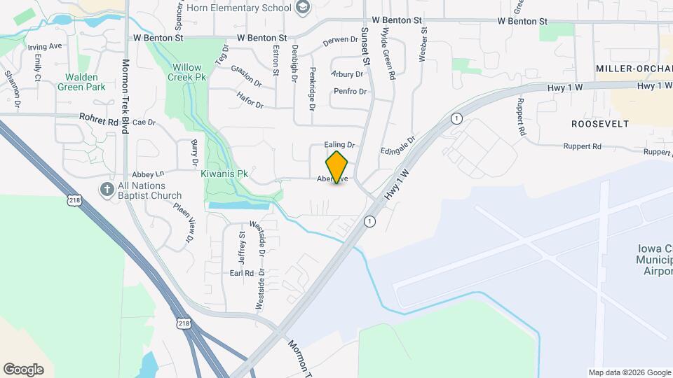 1447 Aber Ave Map and Location Details