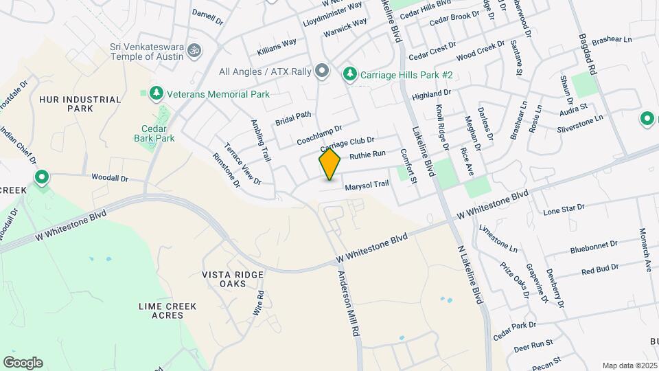 2009 Marysol Trail Map and Location Details