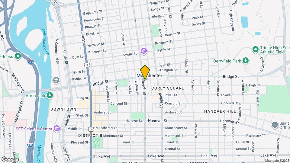 597 Beech St Map and Location Details