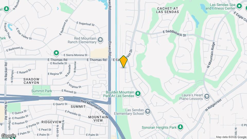 3516 N Sonoran Hills Map and Location Details