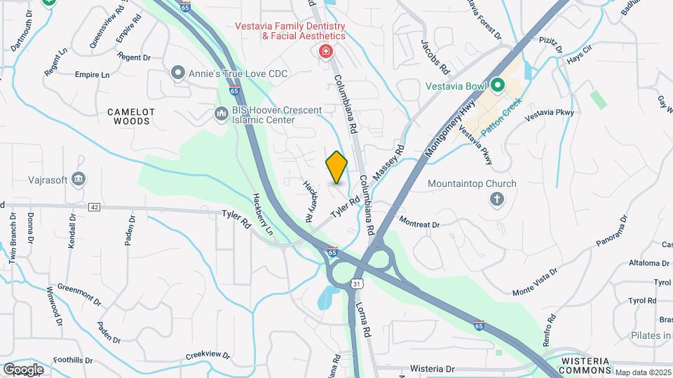 855 Vestavia Villa Ct Map and Location Details