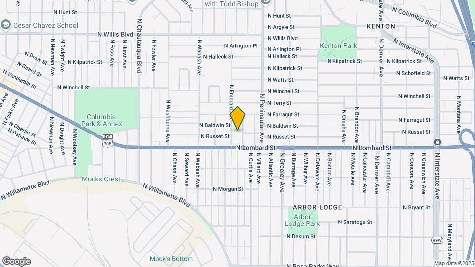 7562 N Emerald Ave Mapa y Detalles de la Ubicación