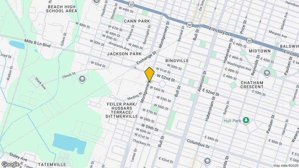 3708 Montgomery St Map and Location Details