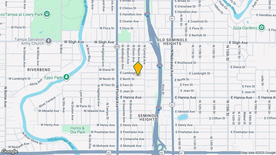 404 E North St Map and Location Details