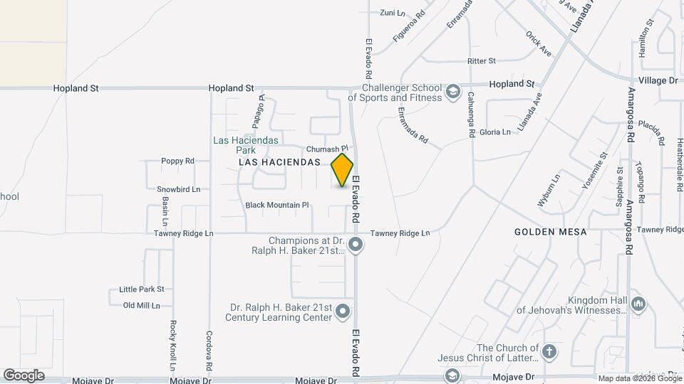 15916 Laramie Way Map and Location Details