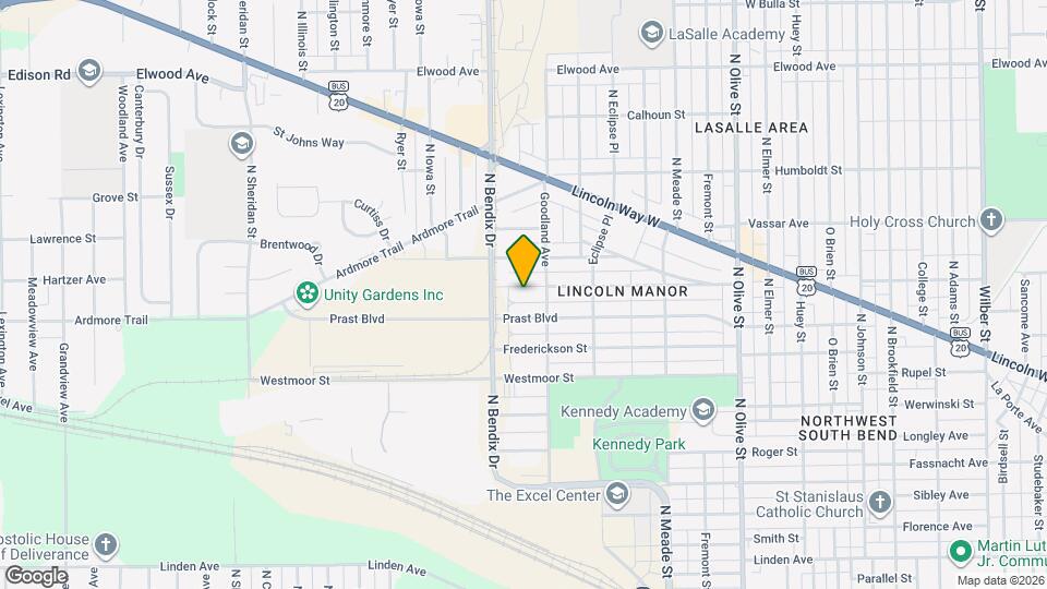 3022 Hartzer St Map and Location Details