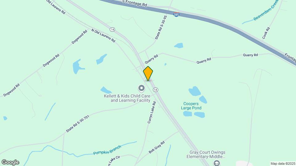 4835 N Old Laurens Rd Map and Location Details