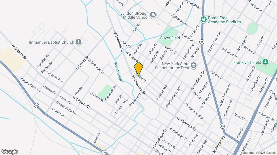 621 William St, Unit 2 Map and Location Details