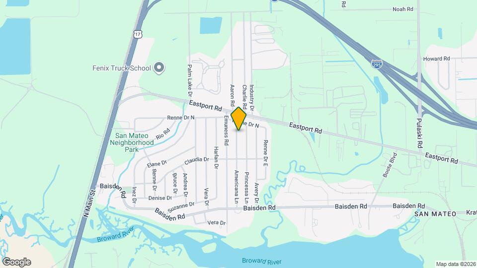 11503 Americana Ln Map and Location Details