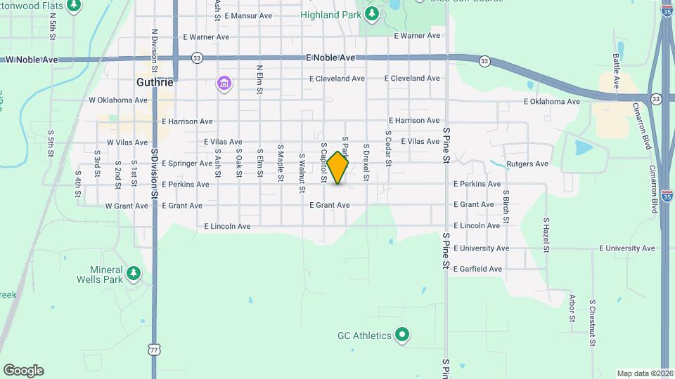 915 E Perkins Ave Mapa y Detalles de la Ubicación