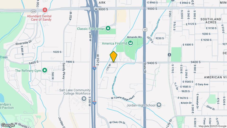 165 W 9400 S Map and Location Details