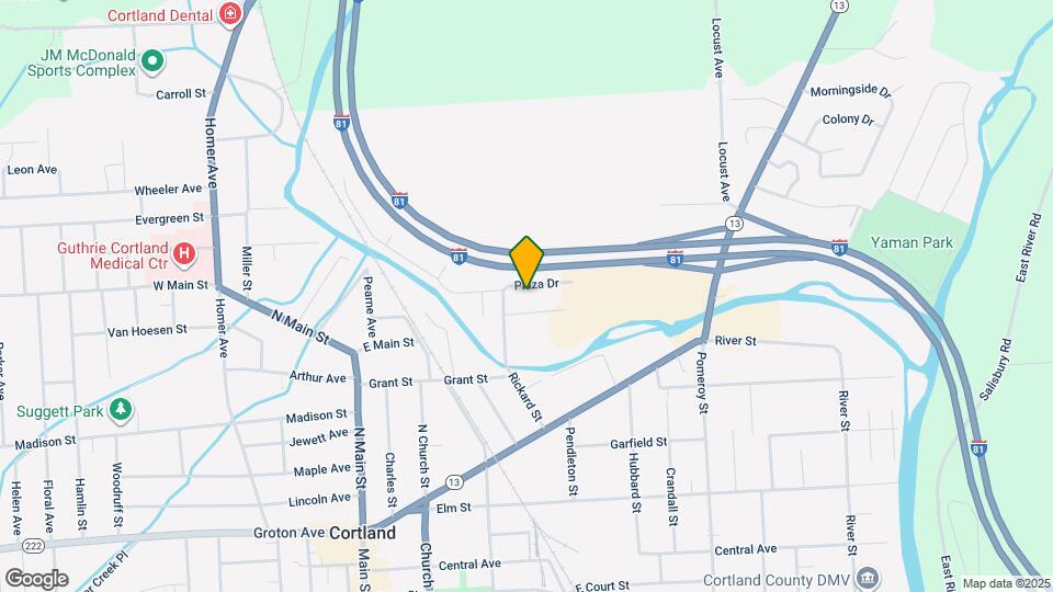 Riverview Apartments Map and Location Details