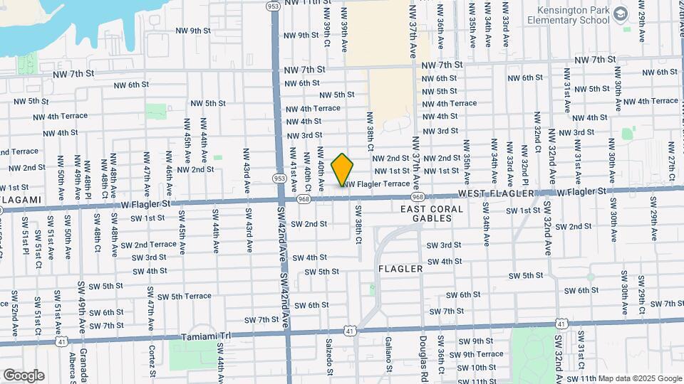 3901 W Flagler St Mapa y Detalles de la Ubicación