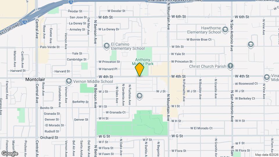 1257 W 4th St Map and Location Details