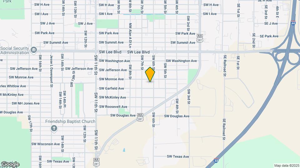1507 SW 6th St Map and Location Details