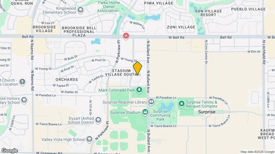16485 N Stadium Way, Unit SI ID1524918P Mapa y Detalles de la Ubicación