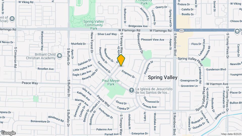 7340 Empress Dr Map and Location Details