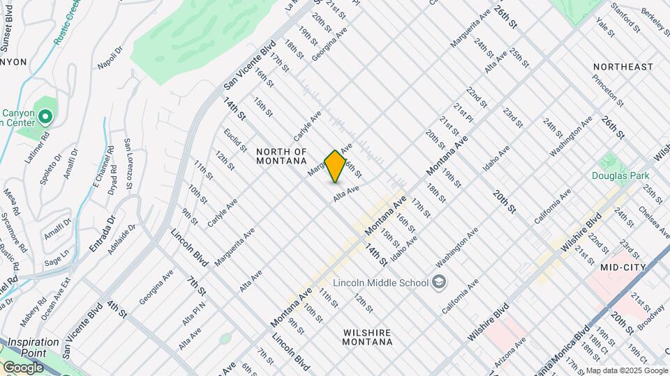 548 15th St Map and Location Details