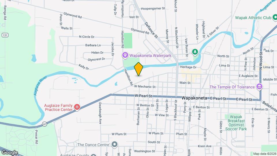 514 W Auglaize St, Unit 514 W Auglaize St Map and Location Details